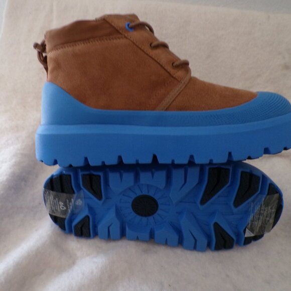 UGG Plush NEUMEL WEATHER HYBRID SUEDE WOOL ANKLE BOOTS MEN 7 Womens 8 Sneakers - Picture 7 of 7